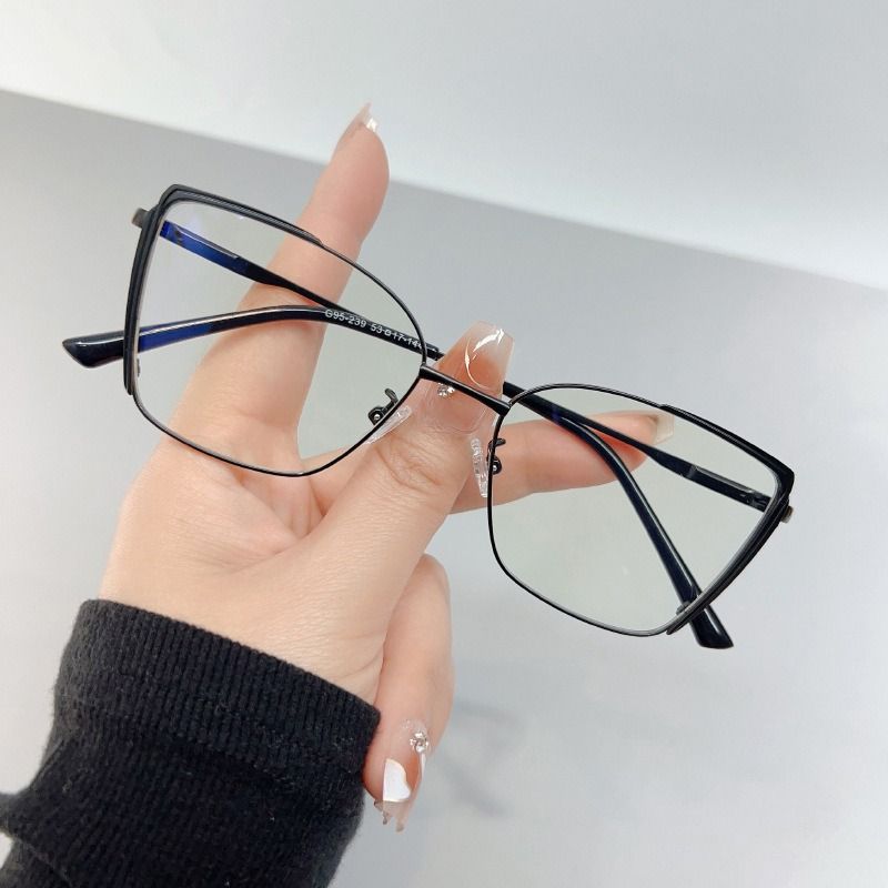 2024 Lady Butterfly Anti Blue Light Glasses Metal 58002 Optical Frames Attractive Eye Glasses for Women 1PC