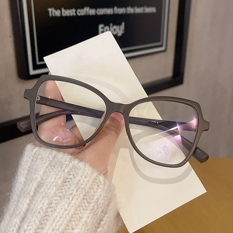 New Vintage Red Leopard Women Cat Eye Glasses 2025 New Female Retro Butterfly Shaped Optical Spectacles Frame Clear Lens Eyeglasses 1PC