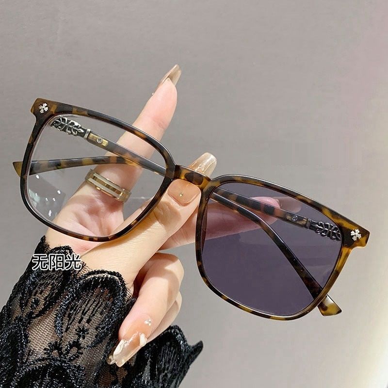 6027 Full Rim Square Optical Glasses Men Frame Sports Prescription Eyeglasses Frame TR90 Myopia Spectacles Photochromic Frame 1PC