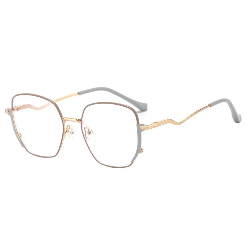 Boyarn Factory Eyewear Personality Candy Color Eye Glasses Retro Women Cat Eye Anti Blue Light Glasses Frame Eyeglass 1pc