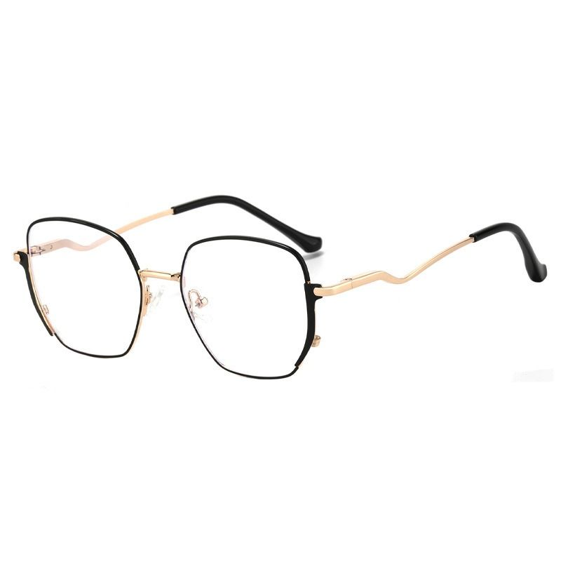 Boyarn Factory Eyewear Personality Candy Color Eye Glasses Retro Women Cat Eye Anti Blue Light Glasses Frame Eyeglass 1pc