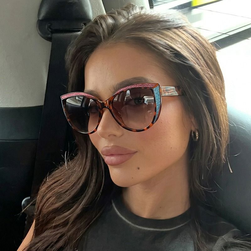 2026 New Elegant Ladies Sunglasses Women UV400 Protection Luxury Brand Butterfly Shades Oversized Cat Eye Female Outdoor Goggles 1PC