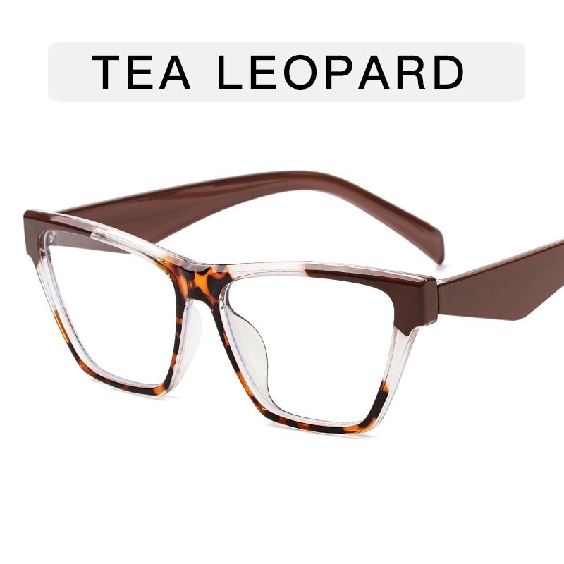 2026 New Women Colorful Square Glasses Candy Color Patchwork Rim Optical Frames Female Trendy Blue Light Blocking Decor Eyewear 1PC