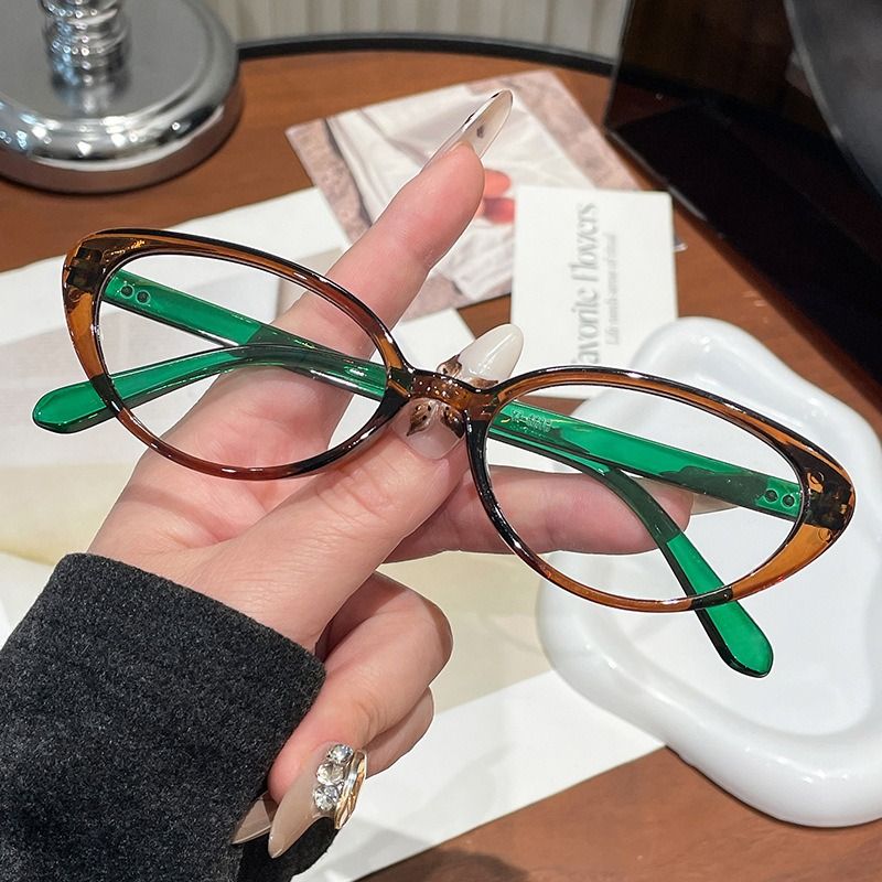 Vintage Fashion Clear Multi Cat Eye Photochromic Eyeglasses New Design Blue Light Blocking Computer Glasses 1PC