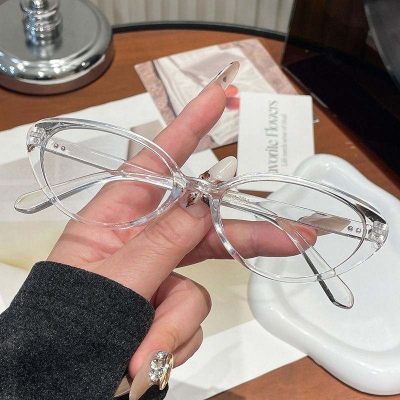 Vintage Fashion Clear Multi Cat Eye Photochromic Eyeglasses New Design Blue Light Blocking Computer Glasses 1PC