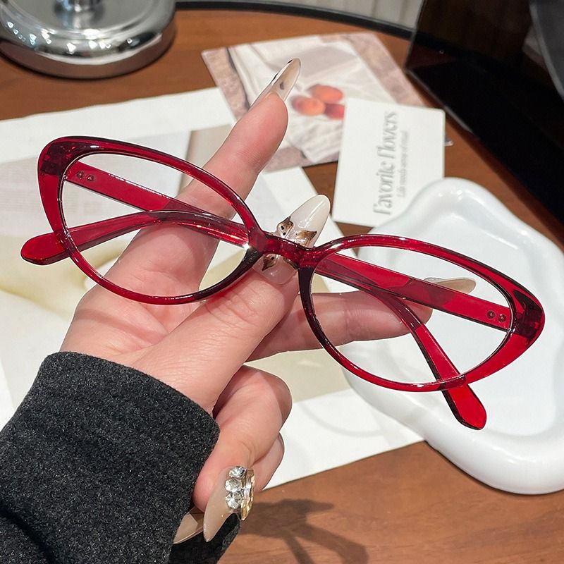 Vintage Fashion Clear Multi Cat Eye Photochromic Eyeglasses New Design Blue Light Blocking Computer Glasses 1PC