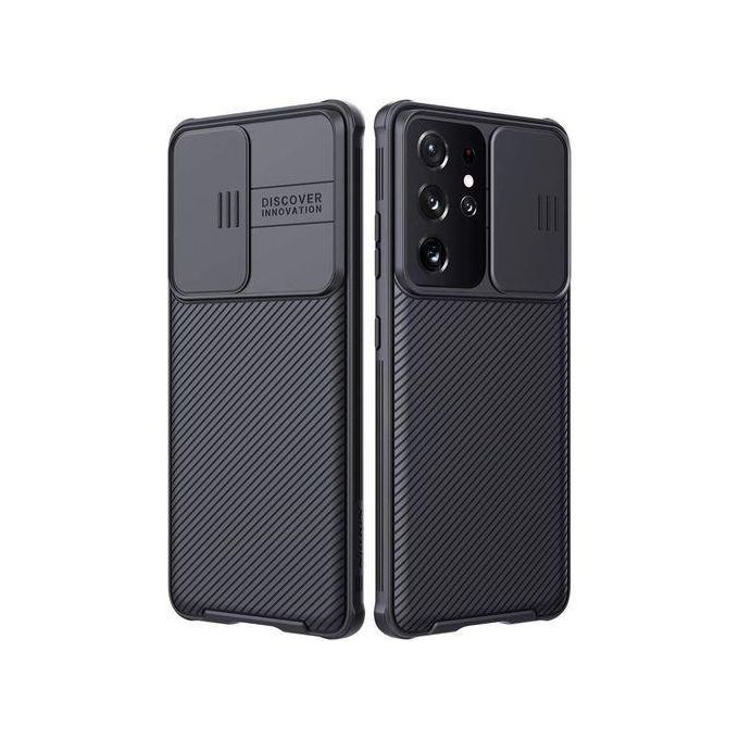 Nillikin Case for Galaxy S21 Ultra 6.8 inch, CamShield Pro For Samsung S21 Ultra 5G Phone Case with Slide Camera Cover