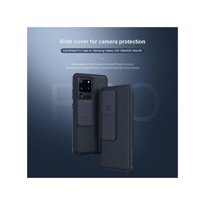 Nillkin SAMSUNG GALAXY S20 Ultra ( S20 Ultra 5G ) Phone Case , CamShield / Camera Shield Pro For Galaxy S20 Ultra Case