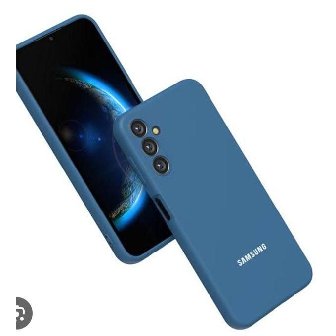 Samsung Galaxy A05s Blue/ Black Original Silicone Phone Case/ Cover