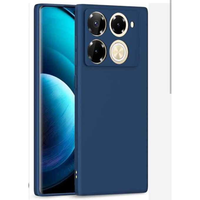 Infinix Note 40 Pro+ Plus/ Note 40 Pro Blue Silicone Phone Case/ Cover