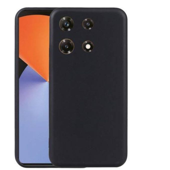 Silicone Back Case Cover for Infinix Note 30 Pro Microfiber Inside Shockproof Full Body Protection