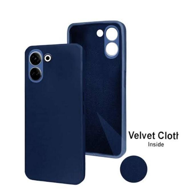 Silicone Slim Smooth Phone Case Cover for Tecno Camon 20