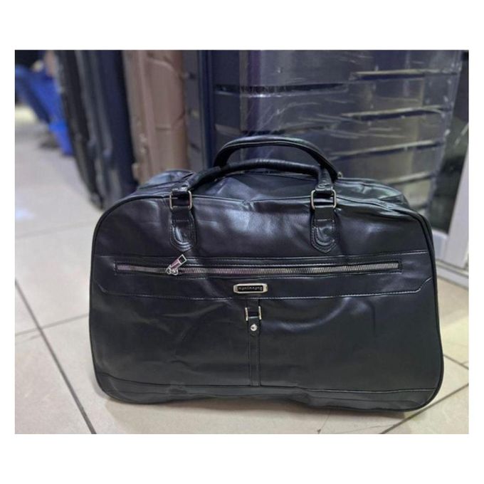 Leather Travelling Duffel Bag, Unisex High Quality Leather Travel Bags