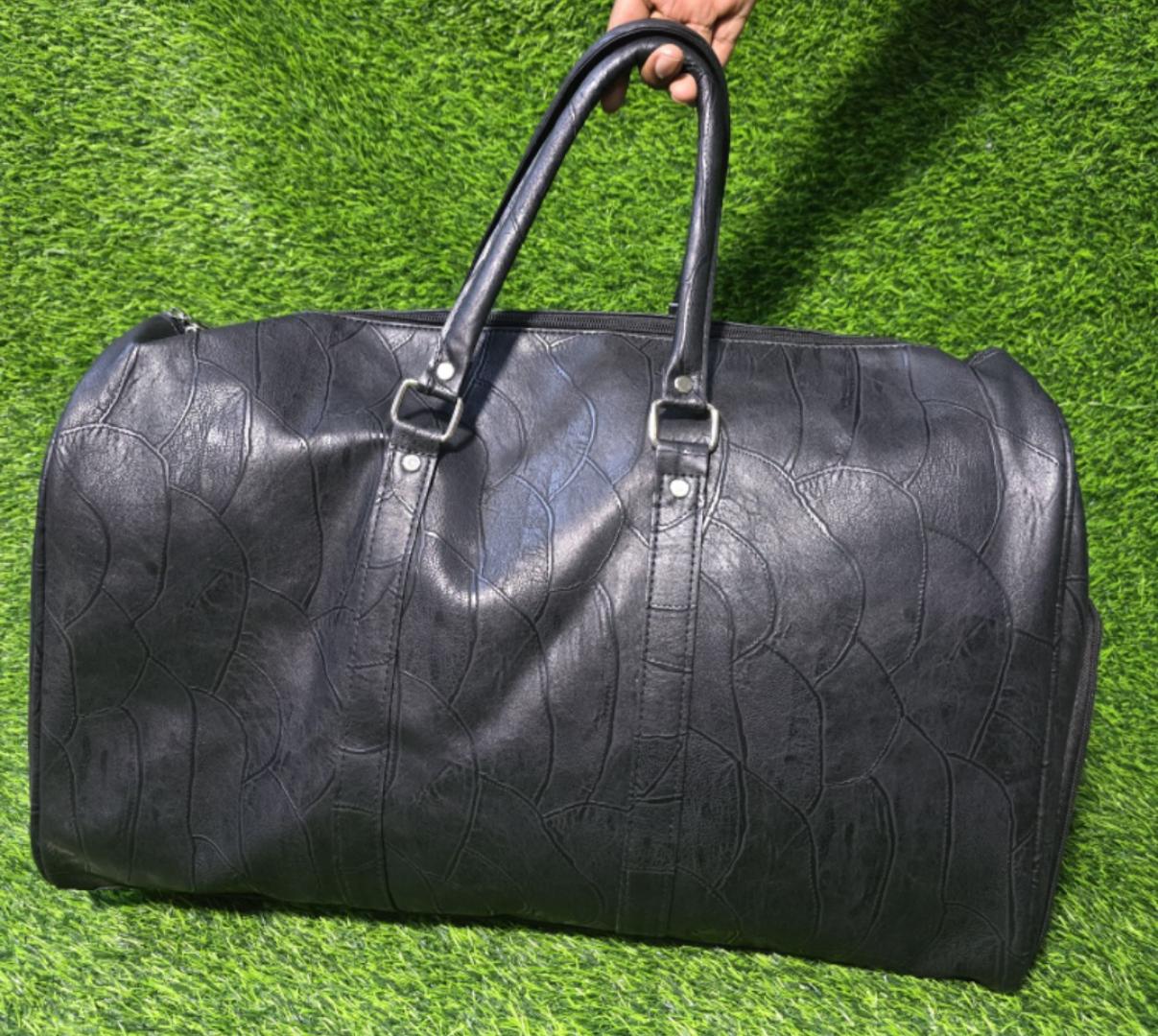 Fashion Quality Leather Travel Bag Medium Duffle Independent Big Fitness Bags With Shoe Compartment Handbag Bag Luggage Shoulder Bag Men Zipper Pu