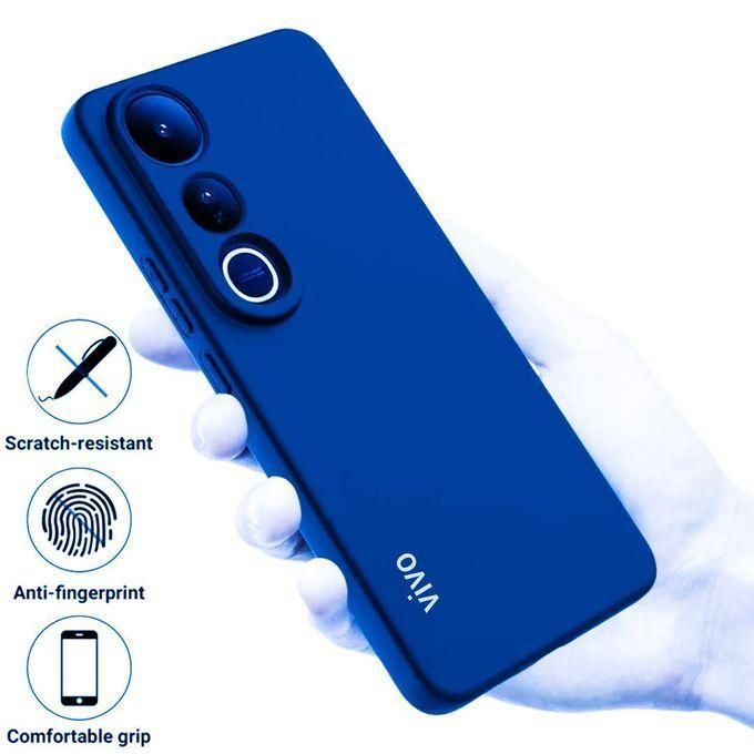 Vivo V50 Lite 4G/5G Black / Blue Original Liquid silicone Phone Case/Cover