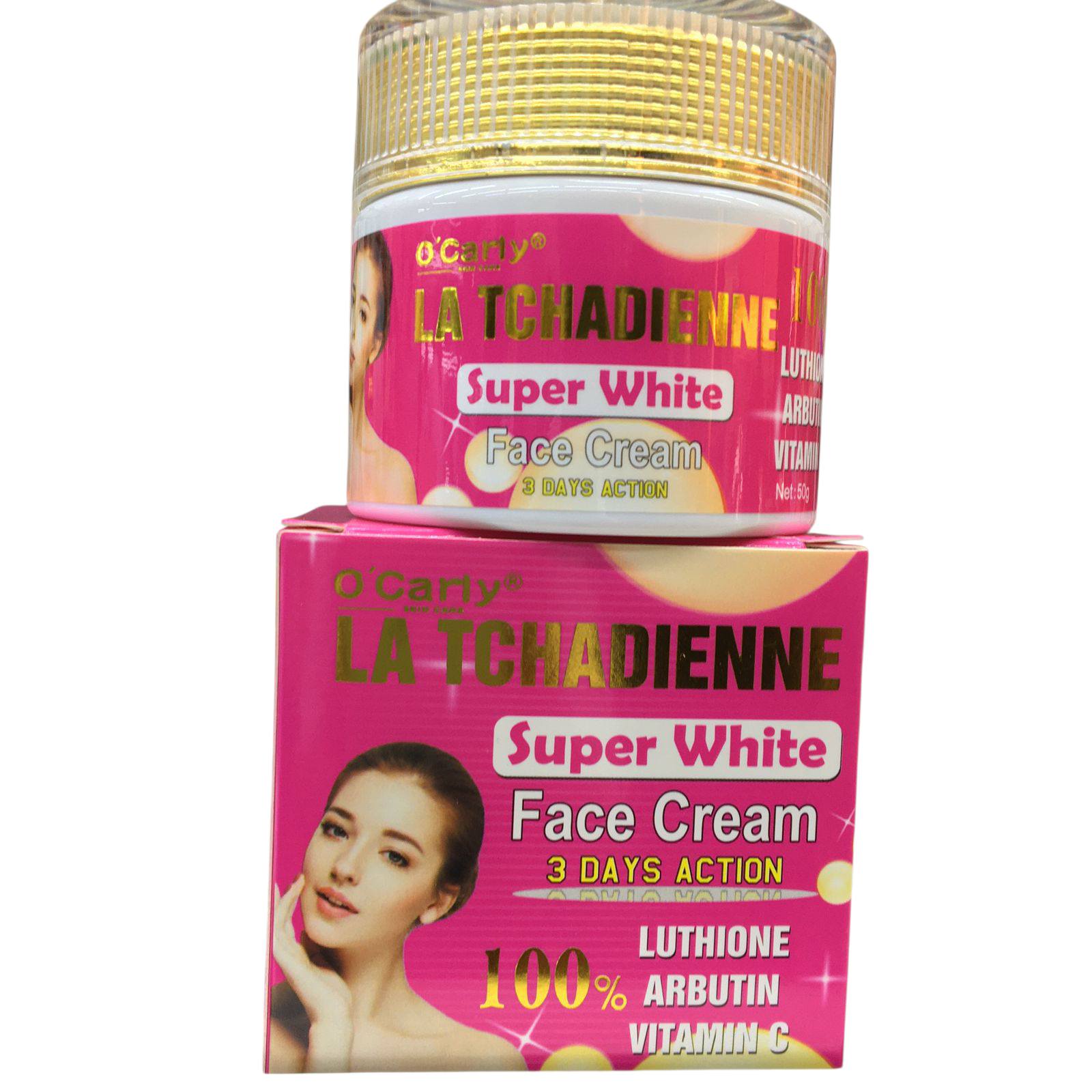 Gel Douche Éclaircissant La Tchadienne - Soin Hydratant à L'Arbutine Et Vitamine C