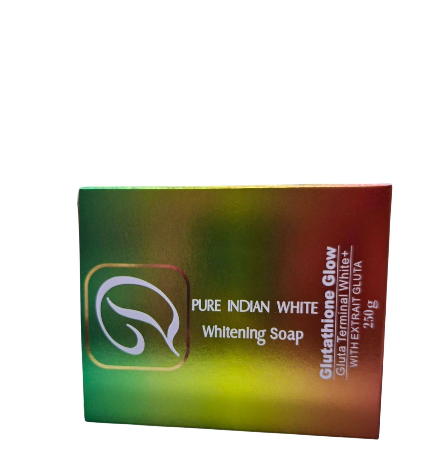 Pure Indian White Glutathione Glow Whitening Soap