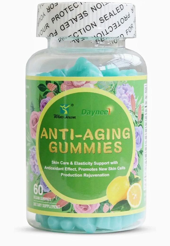 Anti-Aging Collagen Gummies – Skin, Hair & Joint Support  and cell rejuvination . Age like fine wine– 60 Gummies