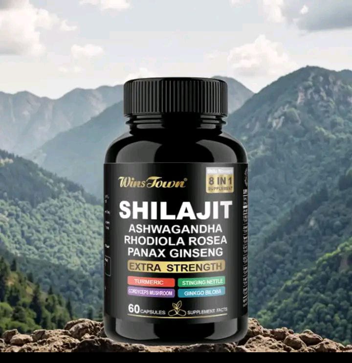 SHILAJIT 8 IN 1 ASHWAGANDHA RHODIOLA ROSEA PANAX GINSENG