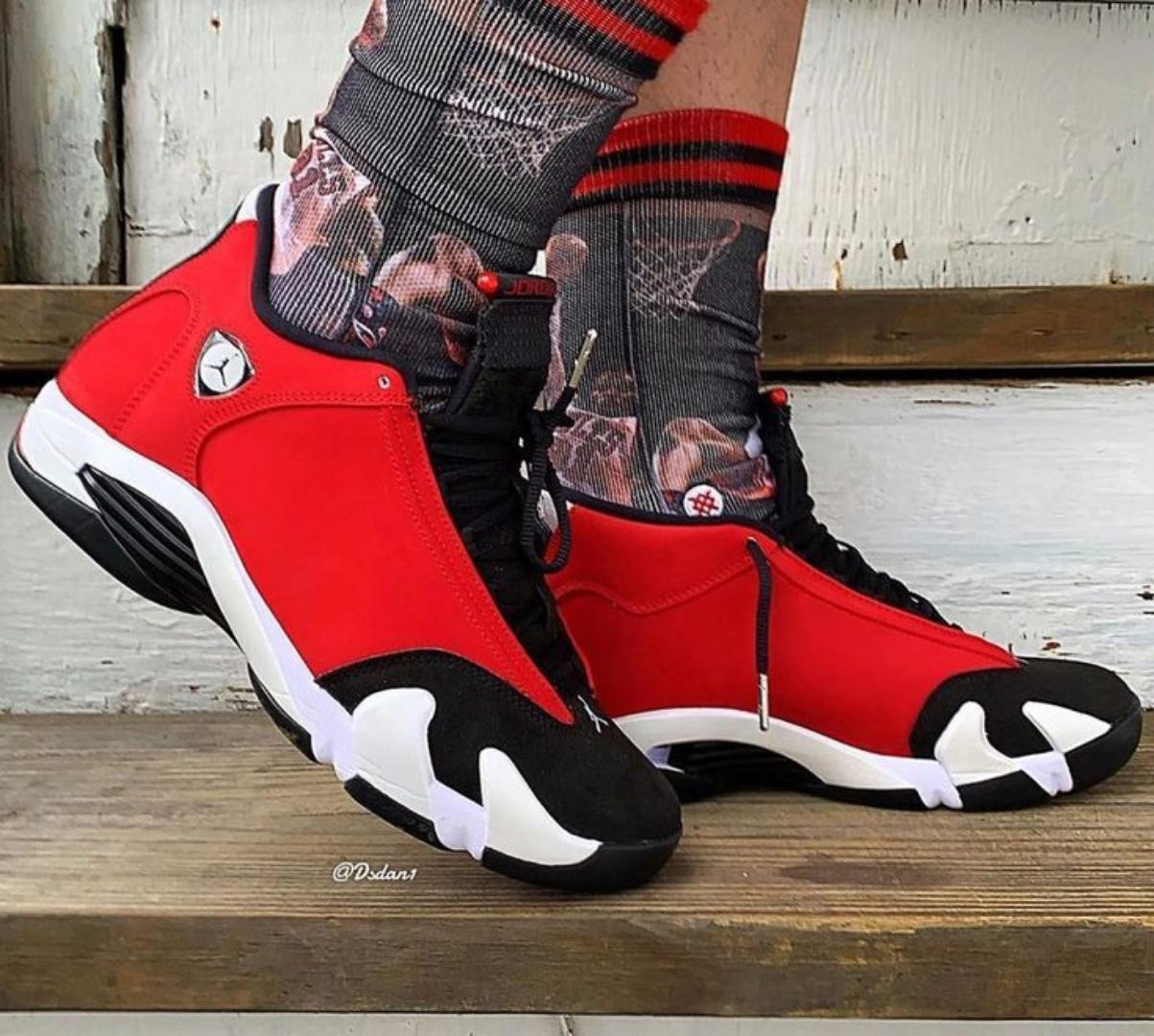 HIGH QUALITY AIR JORDAN 14 Retro 'Gym Red' Sneakers – Iconic Style & Performance | Men's Basketball Shoes | Authentic Air Jordan 14 | Latest Edition OG Colorway | Fast Shipping Available