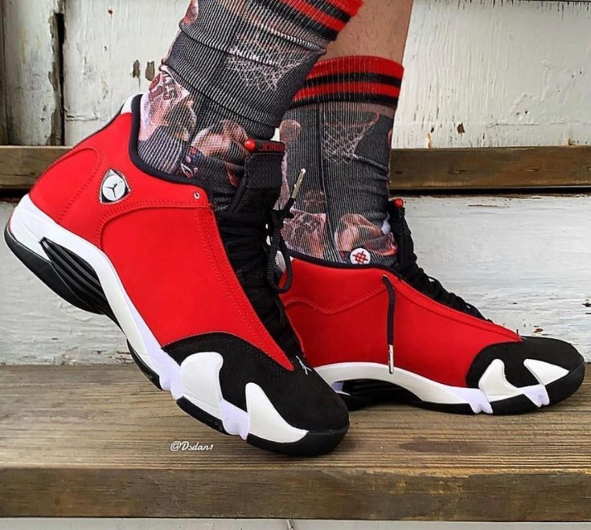 HIGH QUALITY AIR JORDAN 14 Retro 'Gym Red' Sneakers – Iconic Style & Performance | Men's Basketball Shoes | Authentic Air Jordan 14 | Latest Edition OG Colorway | Fast Shipping Available