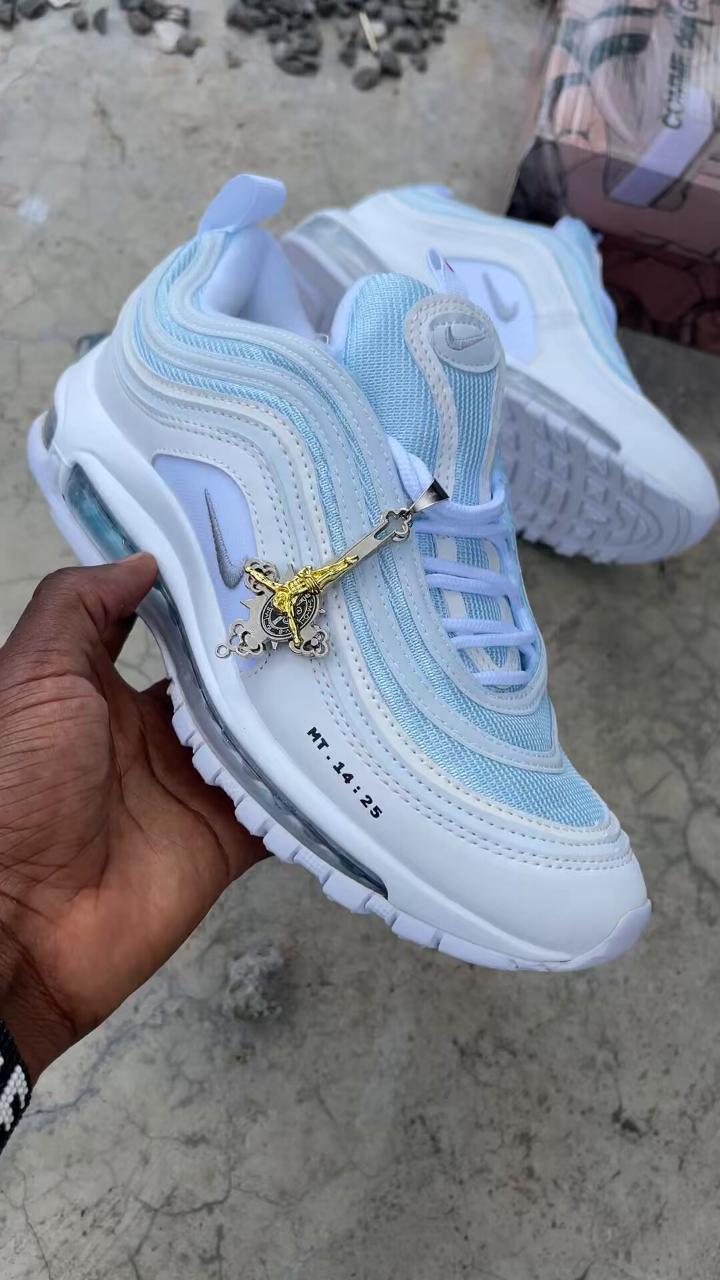 NEW ARRIVAL NIKEE AIRMAX 97 Holy Water – Limited Edition | Rare Shoes, Sneakers | Trending Streetwear 2025 | Must-Have Iconic Air Max Release