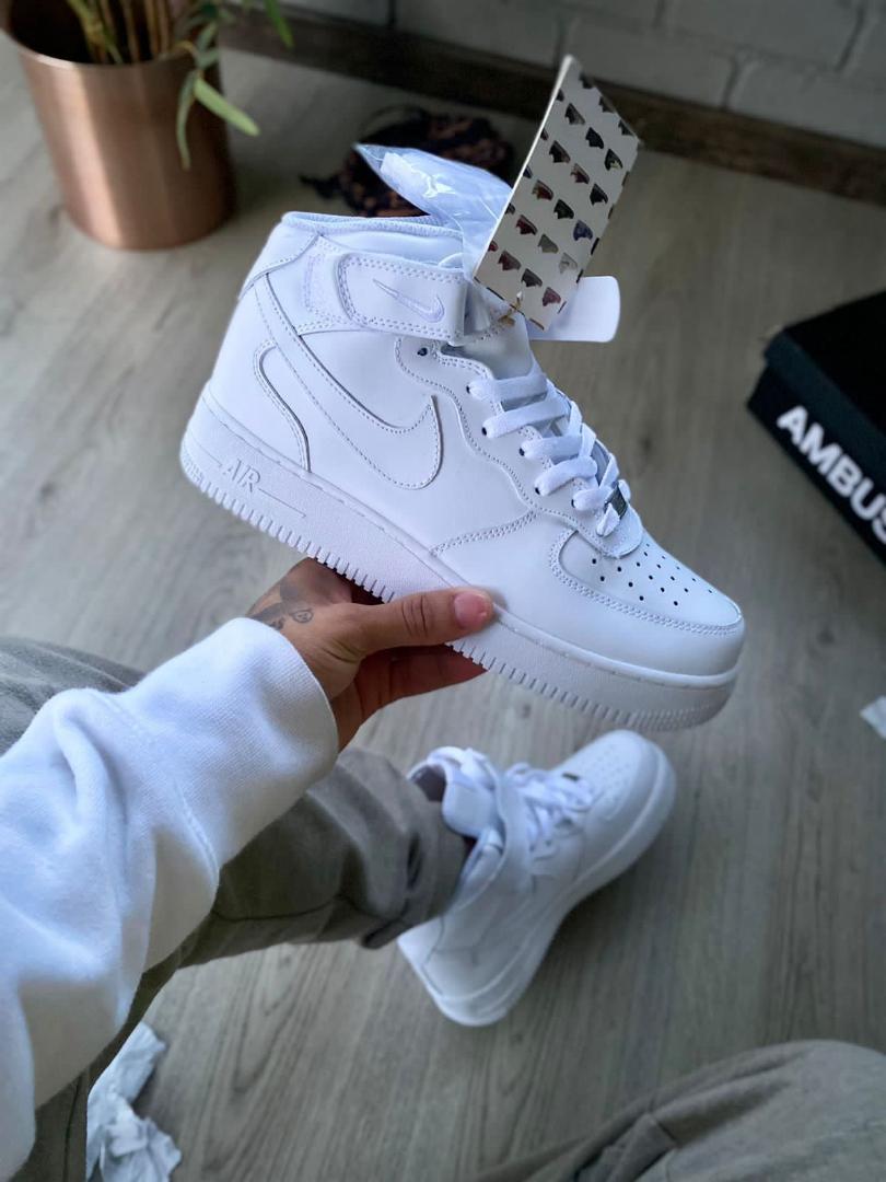 NEW ARRIVAL NIKEE AIR FORCE 1 White Sneakers – Unisex Classic Streetwear Shoes for Men & Women | Stylish, Comfortable & Durable | All-White Design | Limited Edition | Best Price & Quality on Kilimall"