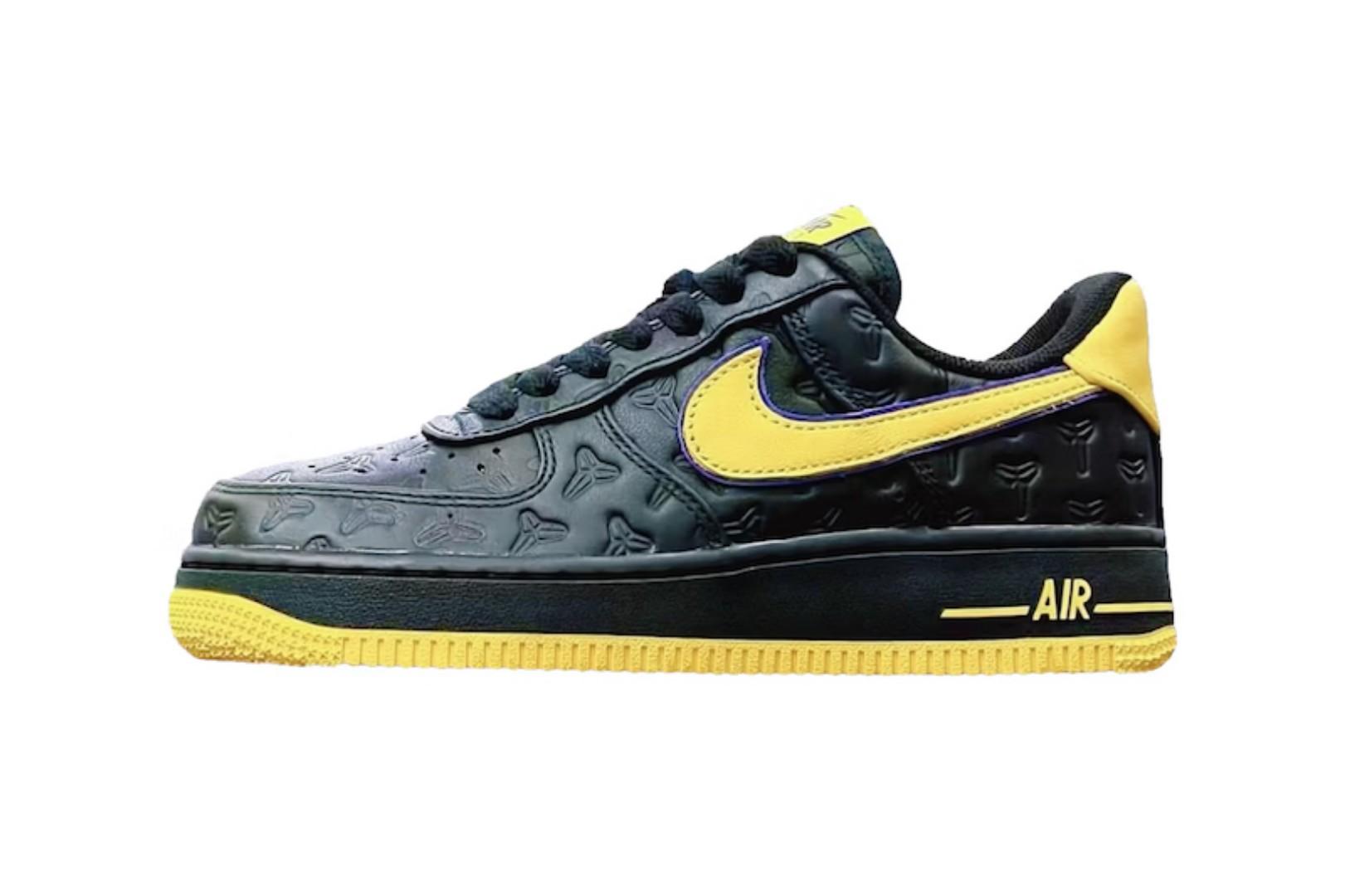 NEW ARRIVAL NIKEE Air Force 1 Kobe Bryant “Lakers” 2025 – Purple & Gold Limited Edition Sneakers | Premium Basketball Shoes