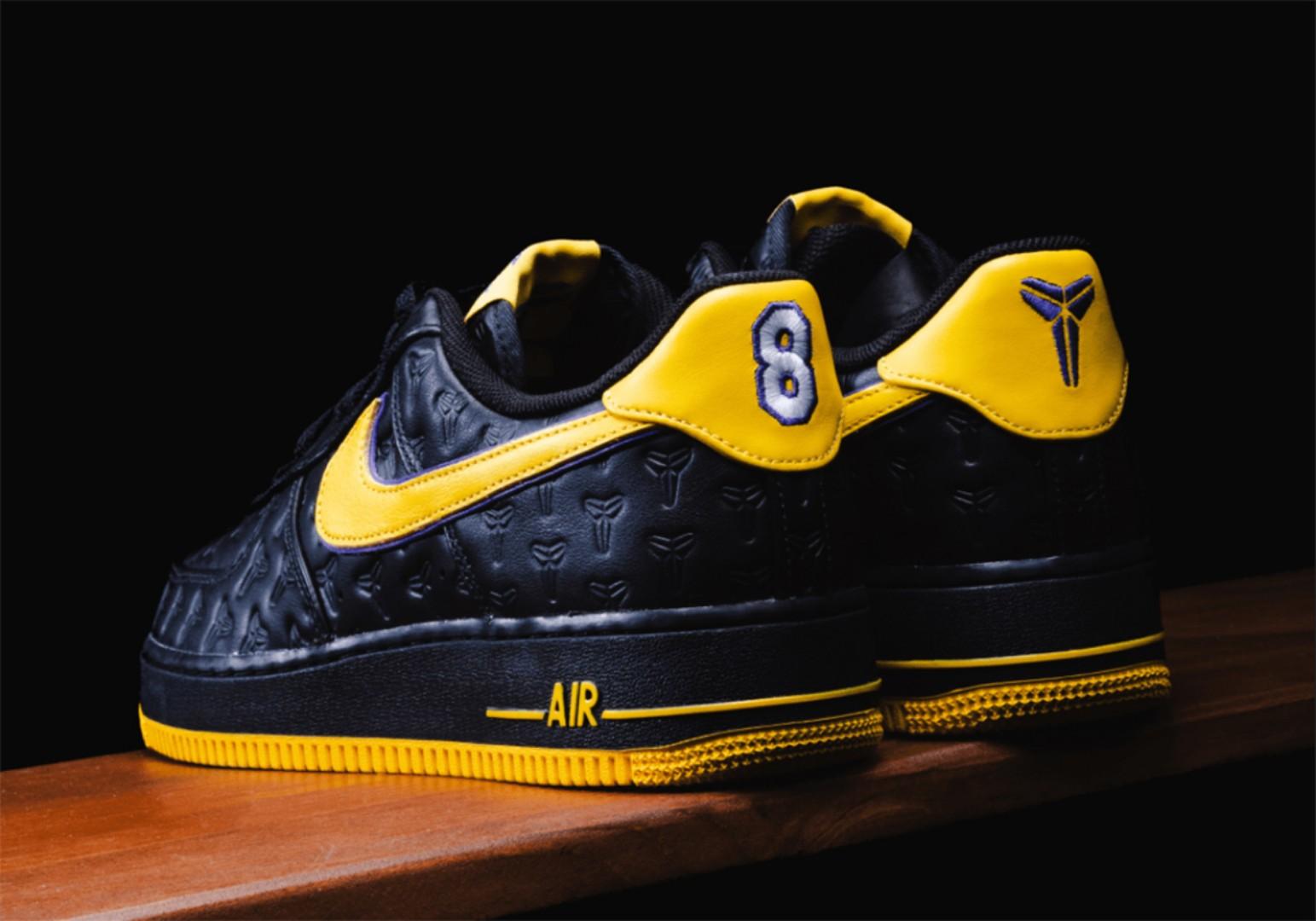 NEW ARRIVAL NIKEE Air Force 1 Kobe Bryant “Lakers” 2025 – Purple & Gold Limited Edition Sneakers | Premium Basketball Shoes