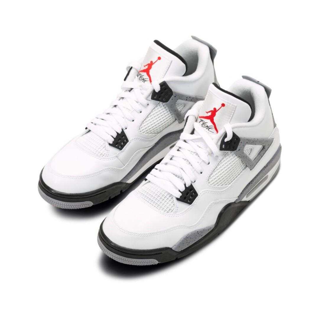 🔥 Official Air Jordan 4 Retro "White Cement" – Iconic OG Style, Supreme Comfort, Street-Ready Sneaker. Limited Edition Classic Built for Legends. Grab Yours Before It's Gone!