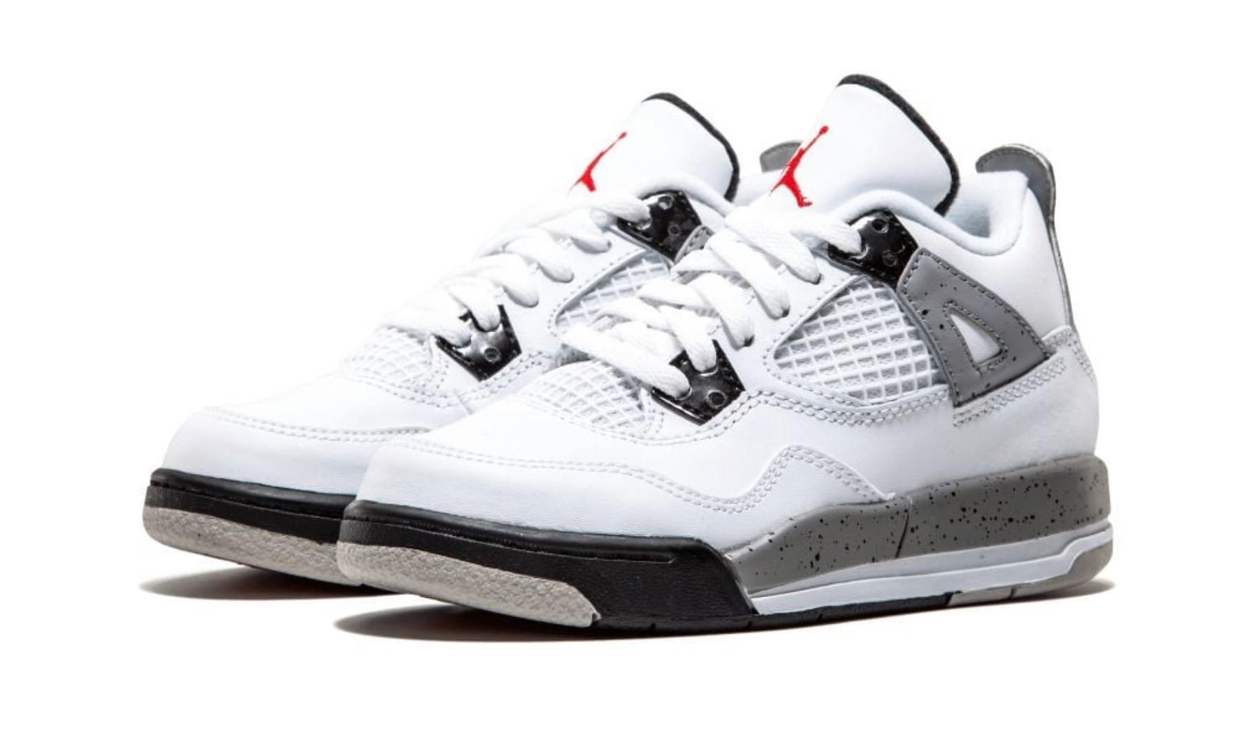 🔥 Official Air Jordan 4 Retro "White Cement" – Iconic OG Style, Supreme Comfort, Street-Ready Sneaker. Limited Edition Classic Built for Legends. Grab Yours Before It's Gone!