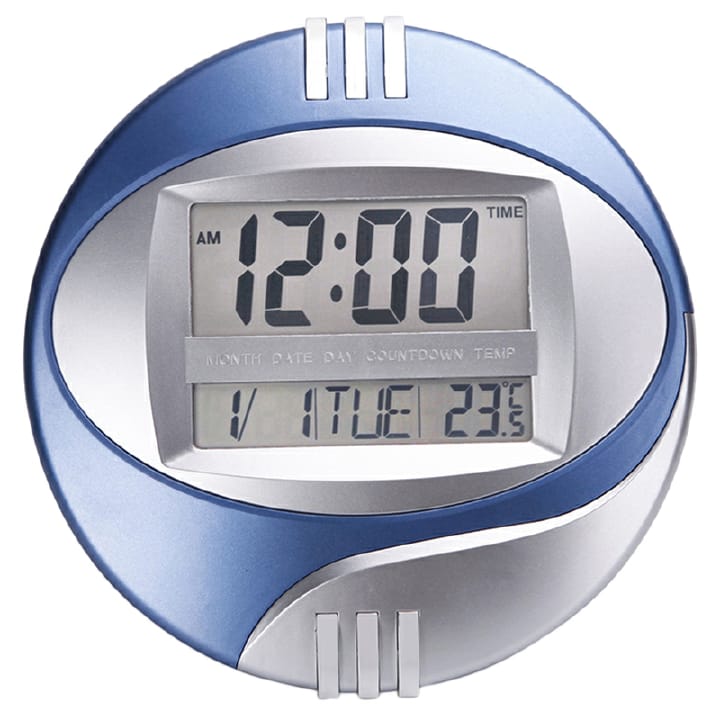 KENKO Temperature Display Digital Wall Electronic Clock LCD Moderne Calendar LED Bracket Watch Mute of Home Office Decoration