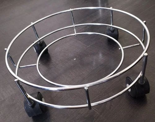 *Back in stock* 🔥🔥🔥🔥



*Gas cylinder moveable trolley now available *



*Diameter 35cm*



*Colour black or silver stainless steel*
