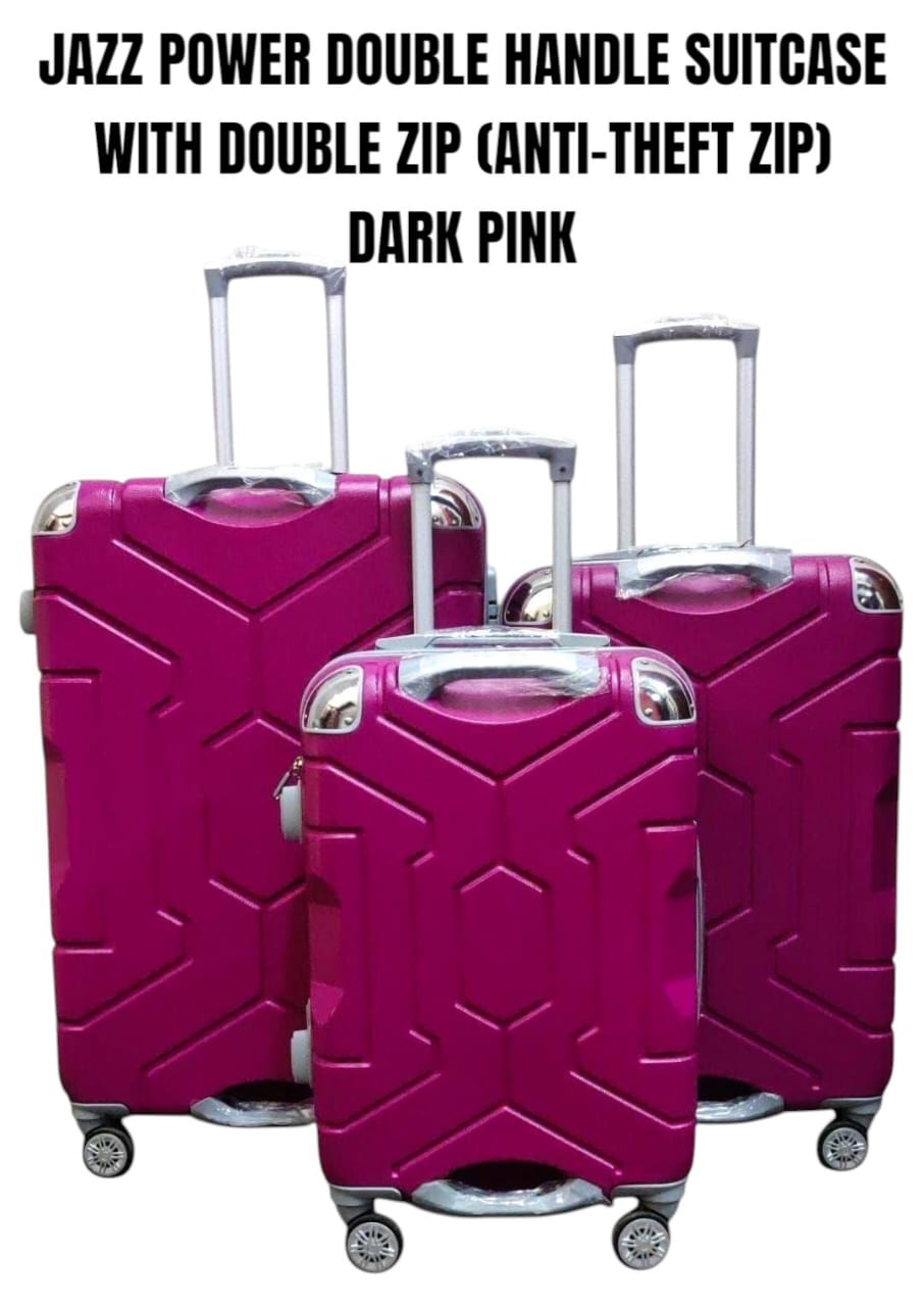 JAZZ POWER DOUBLE HANDLE FIBER SUITCASE

Travel in style and confidence with the Jazz Power Fiber Suitcase, designed for strength, space, and smooth mobility. Built with a durable fiber body, this