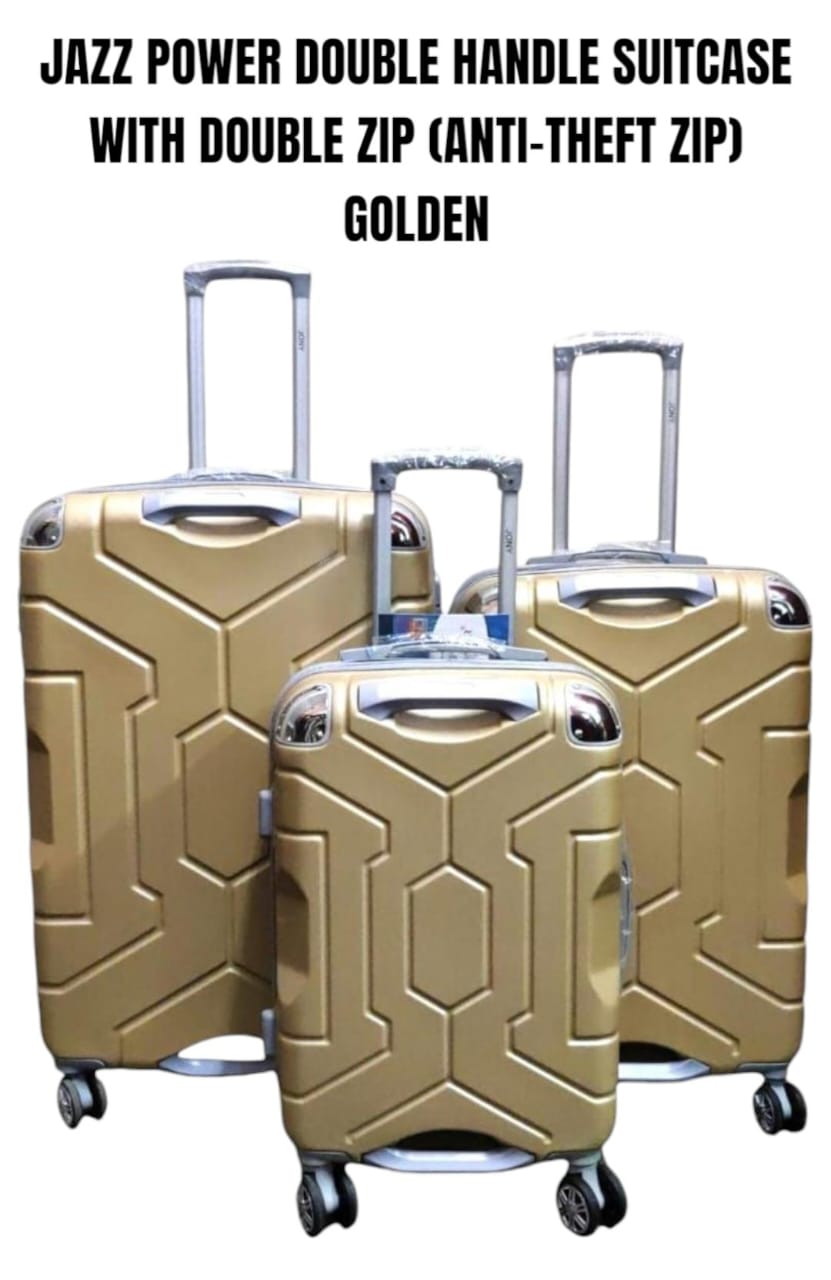 JAZZ POWER DOUBLE HANDLE FIBER SUITCASE

Travel in style and confidence with the Jazz Power Fiber Suitcase, designed for strength, space, and smooth mobility. Built with a durable fiber body, this