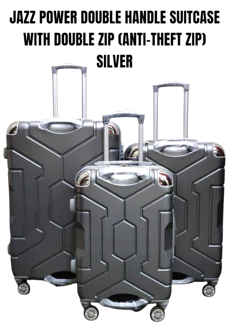 JAZZ POWER DOUBLE HANDLE FIBER SUITCASE

Travel in style and confidence with the Jazz Power Fiber Suitcase, designed for strength, space, and smooth mobility. Built with a durable fiber body, this