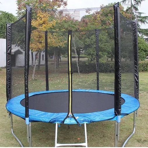 10FT Trampoline – Perfect Size for Safe, Non-Stop Fun!

Enjoy active play right at home with this 10FT Trampoline, ideal for both kids and adults. Built with a sturdy steel frame, strong springs, and