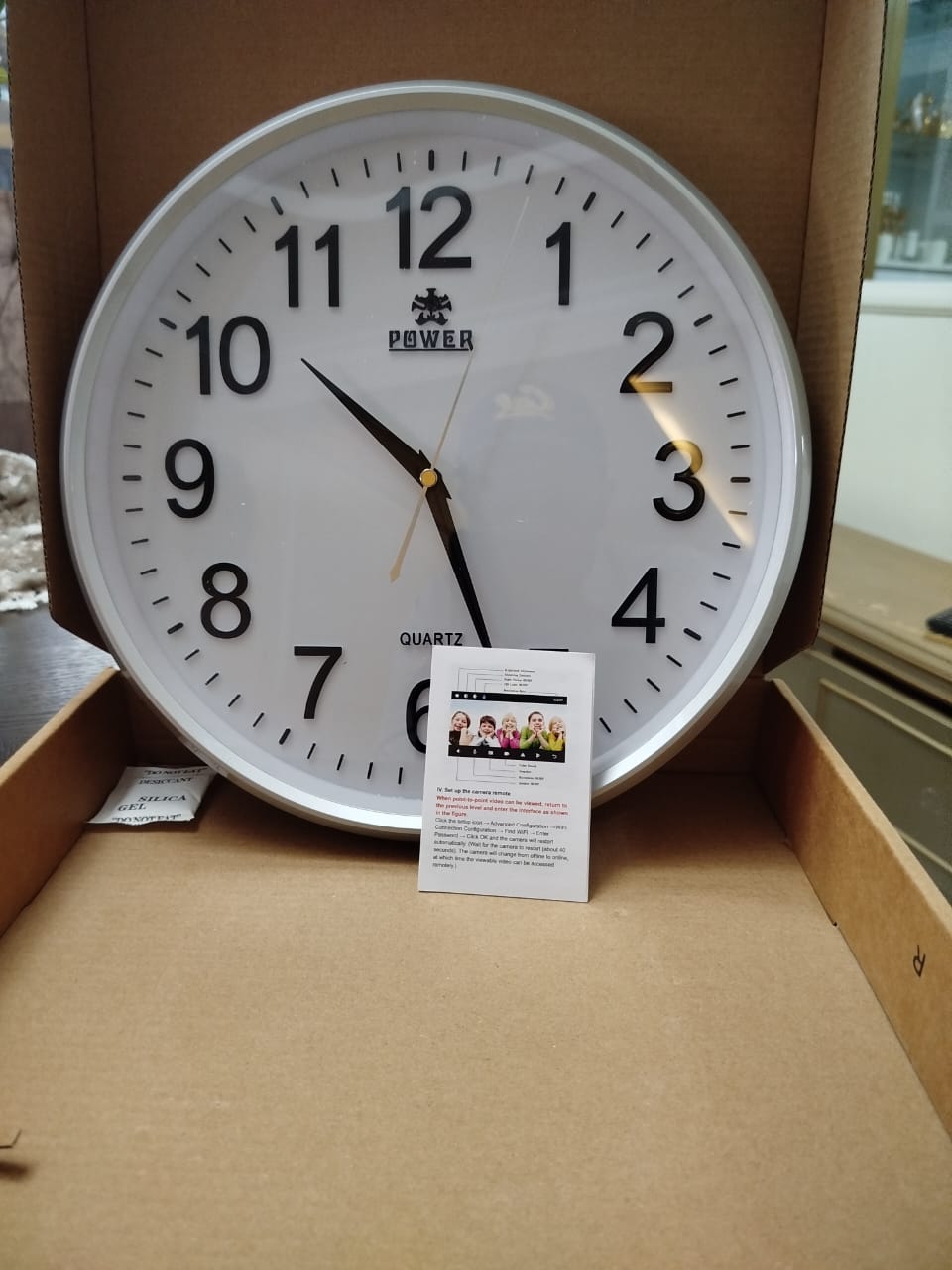 ⏰ Clock with Hidden Nanny Cam – 

A smart wall/desk clock with a discreet built-in nanny camera for reliable home or office monitoring. Designed to blend perfectly with your décor while capturing