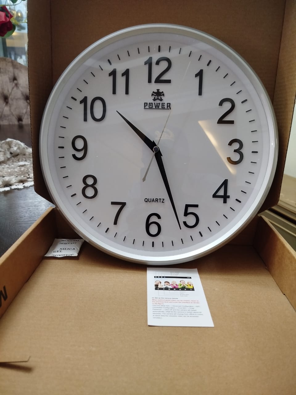 ⏰ Clock with Hidden Nanny Cam – 

A smart wall/desk clock with a discreet built-in nanny camera for reliable home or office monitoring. Designed to blend perfectly with your décor while capturing