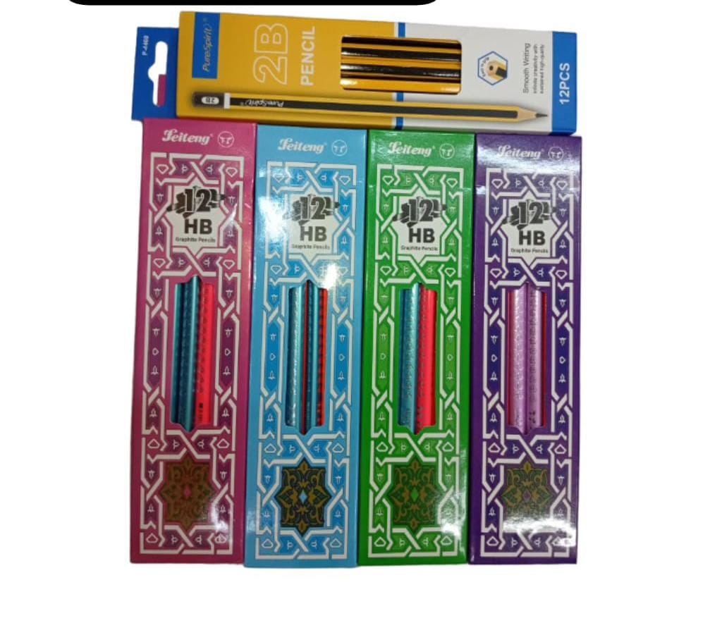 12PCS Pencils

A must-have for school and everyday writing, this 12-piece pencil set delivers smooth, clear writing and easy sharpening. Ideal for students, artists, and office use, these pencils are
