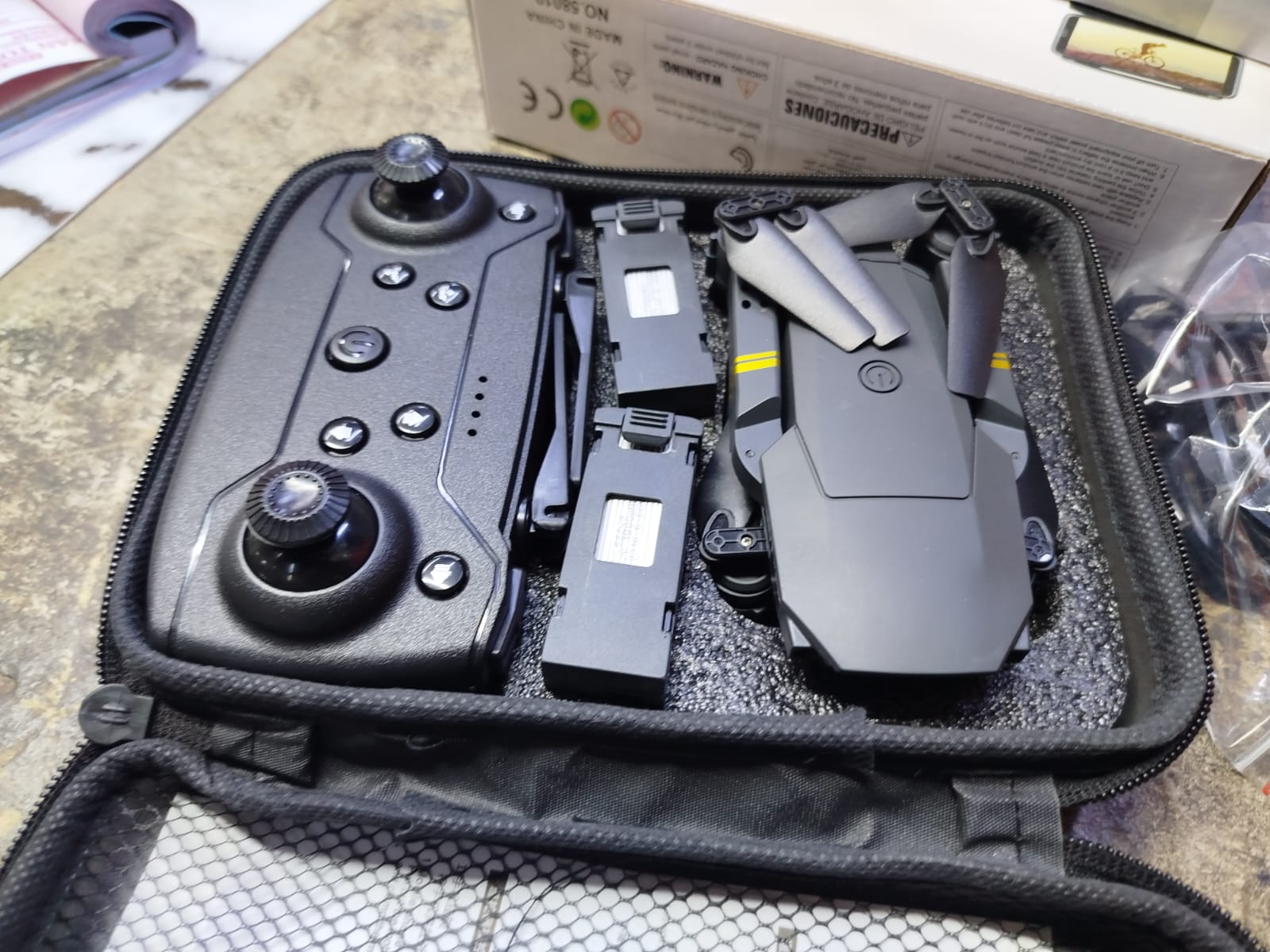 E99 Foldable Drone – With FREE Batteries! 🚁

Take to the skies with the E99 Foldable Drone, the perfect choice for beginners and fun aerial adventures. Compact, smart, and easy to use, this drone