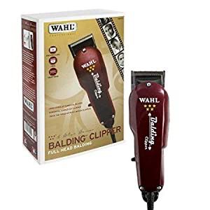 Wahl Professional 5-Star Balding Clipper #8110 – V5000 Electromagnetic Motor, Zero-Overlap Surgical Blades, 8ft Cord, Ideal for Skin Fades and Full Head Balding​