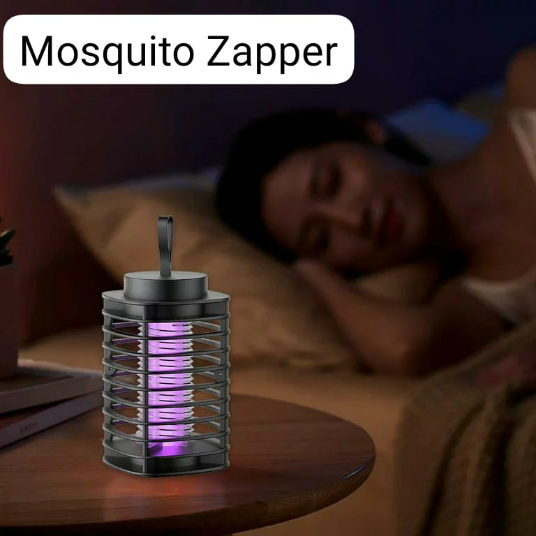 New Electric Mosquito & Fly Trap Lamp– Indoor/outdoor UV Light Zapper with Electric Shock Grid, Silent Operation, and LED Lighting – Effective Insect Control for Bedrooms, Kitchens & Offices