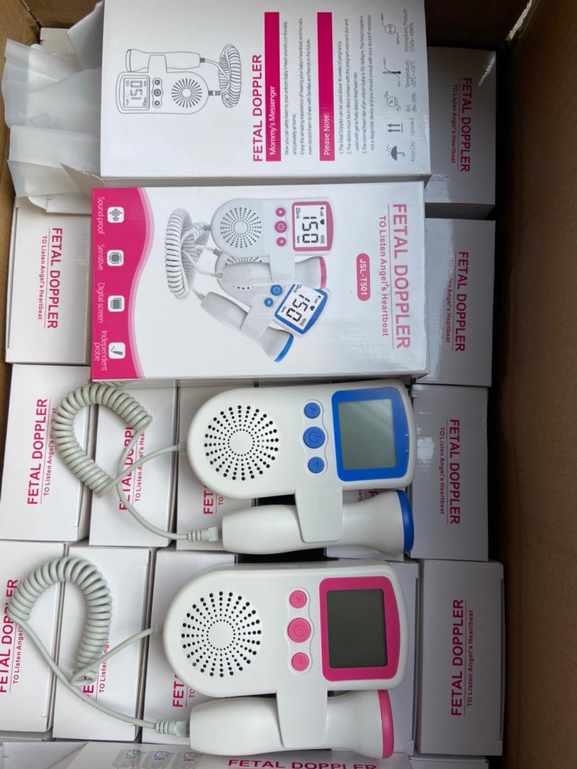 Doppler Fetal Portable Baby Heart Rate Monitor – Handheld Pregnancy Device for Home Use, Real-Time Audio Monitoring, LCD Display with Speaker