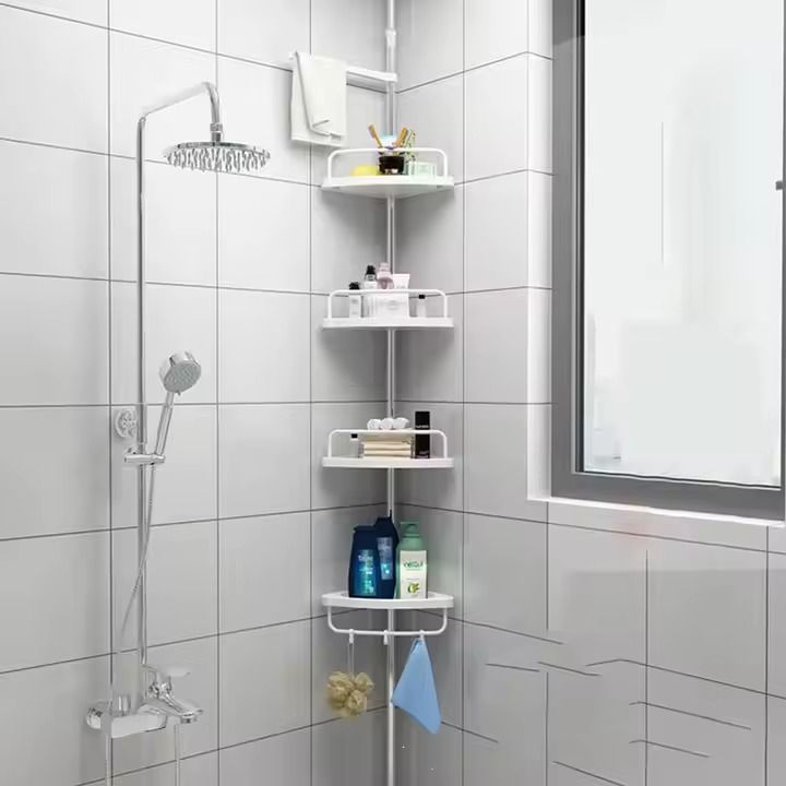 Bathroom Toilet Kitchen Storage Holder Shelf Rack Rack Bathroom Living Room Corner Storage Rack