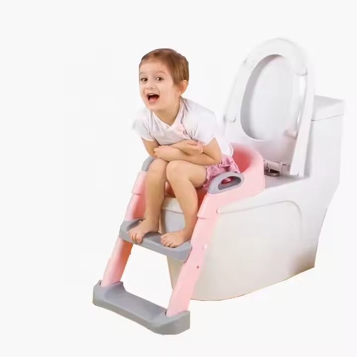 Adjustable New Baby Potty Toilet Training Seat Cushions Portable With Handle Toy