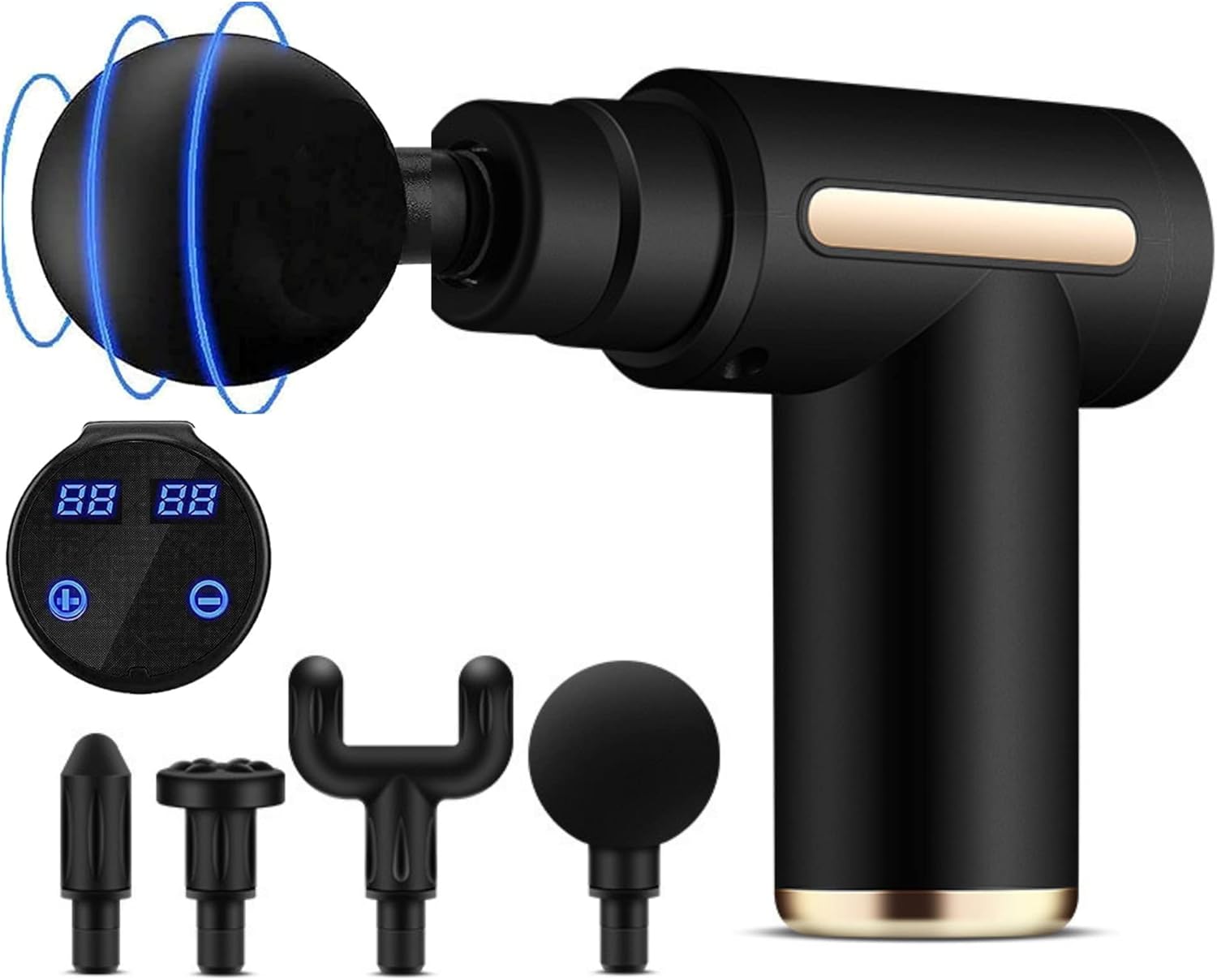 Mini Portable Deep Tissue Massage Gun for Fascial Gun for Pain Relief Office Home Neck Body Massager