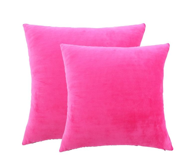 5 combo Throw Velvet Microfiber Soft Cushion, Pillow for Sofa Living Room and Bedroom, 45 *45 cm , Red, 5 Pieces