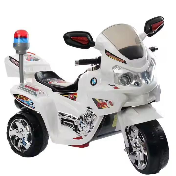 Electric Colorful Toy Motorcycle Power Motor Bike for 2-6 Years Old Children Ride-on Cars
