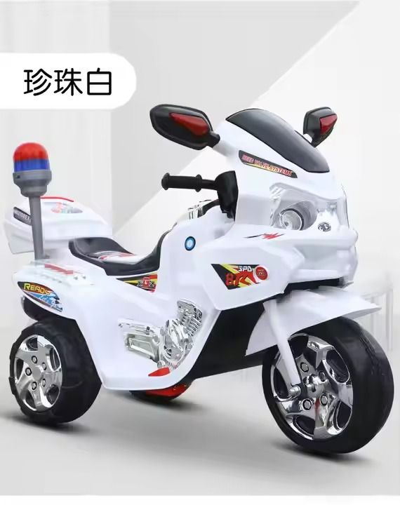 Electric Colorful Toy Motorcycle Power Motor Bike for 2-6 Years Old Children Ride-on Cars